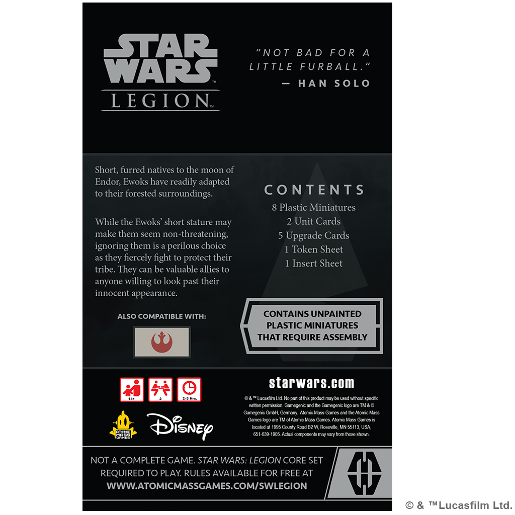 Star Wars : Legion - Ewok Warriors Unit Expansion